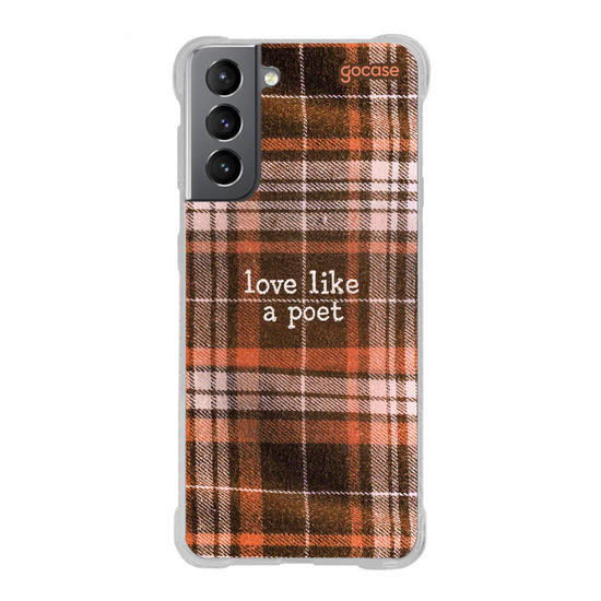Capinha para celular  Love Like a Poet