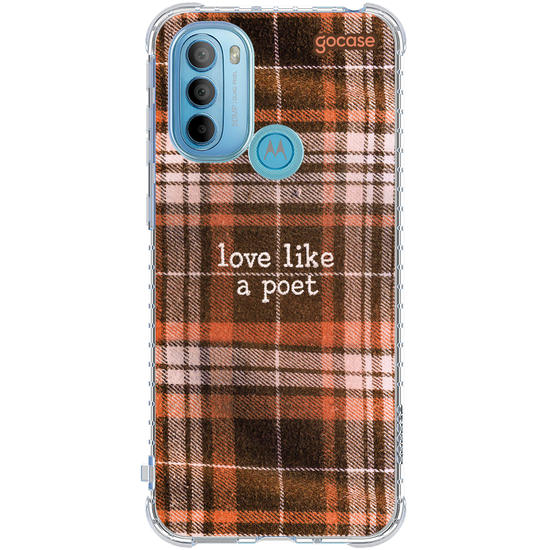 Capinha para celular  Love Like a Poet