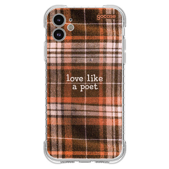 Capinha para celular  Love Like a Poet