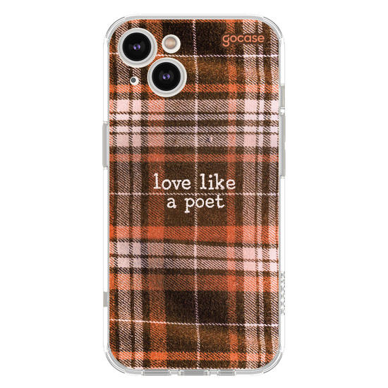 Capinha para celular  Love Like a Poet