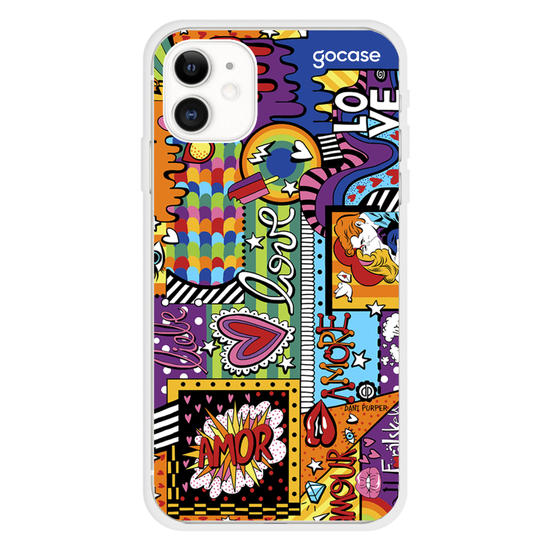 Love Pop Art Phone Case