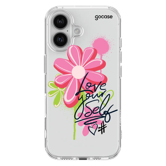 Capinha para celular  Graffiti Love Yourself