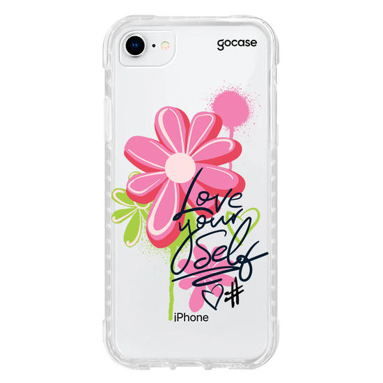 Capinha para celular  Graffiti Love Yourself