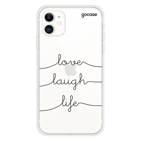 Love Laugh Life Phone Case