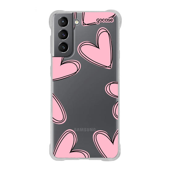 Capinha para celular Lovely Hearts