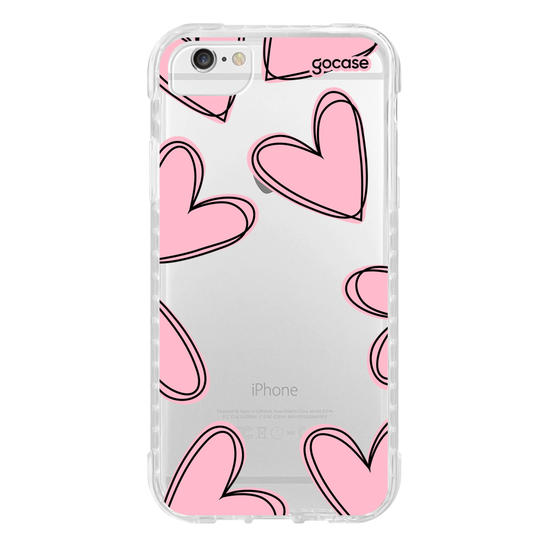 Capinha para celular Lovely Hearts