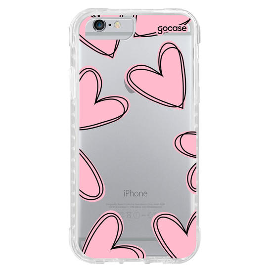 Capinha para celular Lovely Hearts