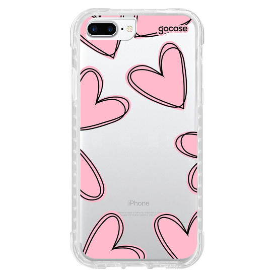 Capinha para celular Lovely Hearts