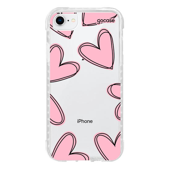 Capinha para celular Lovely Hearts