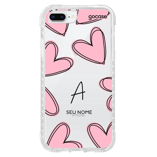 Capinha para celular Lovely Hearts