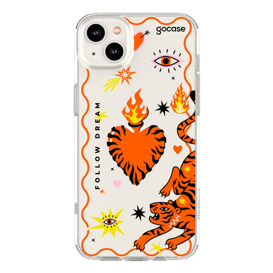 Capinha para celular  Lovely Tiger