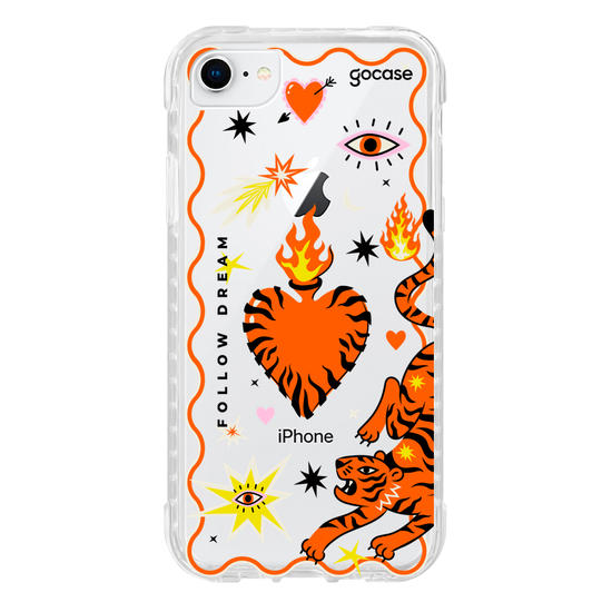 Capinha para celular  Lovely Tiger
