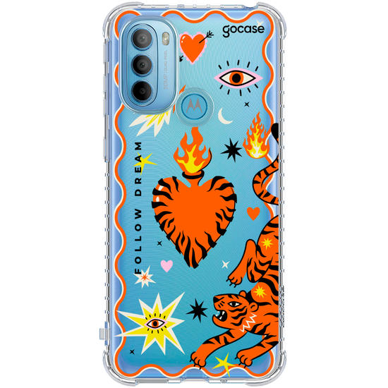 Capinha para celular  Lovely Tiger