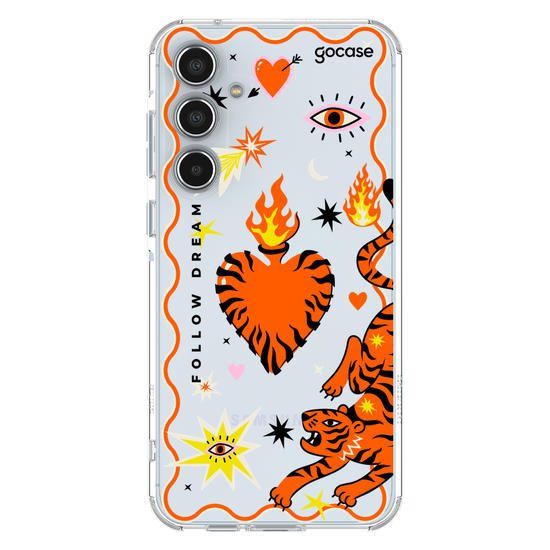 Capinha para celular  Lovely Tiger
