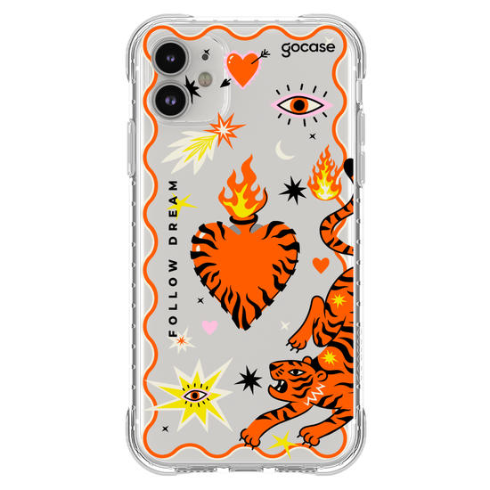 Capinha para celular  Lovely Tiger