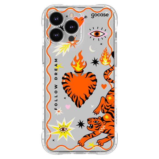 Capinha para celular  Lovely Tiger