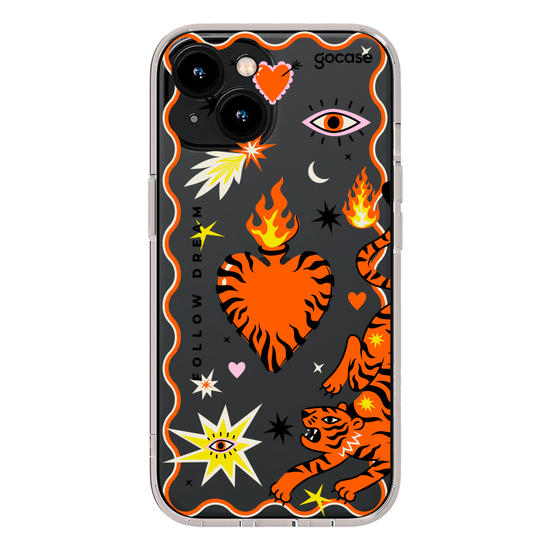 Capinha para celular  Lovely Tiger