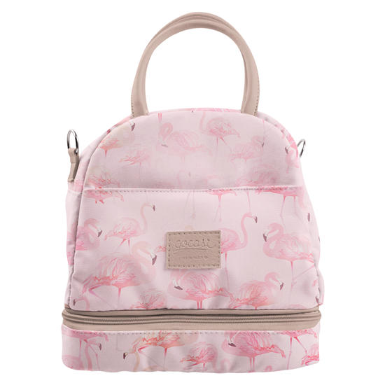 Lancheira Térmica Mix Personalizada - Pink Flamingos by Niina Secrets