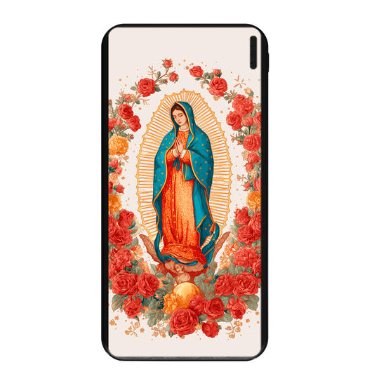 Carregador Portátil Fast Charge - Nossa Senhora de Guadalupe - Luz de Guadalupe