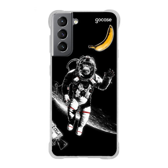 Capinha para celular Monkey Astronaut
