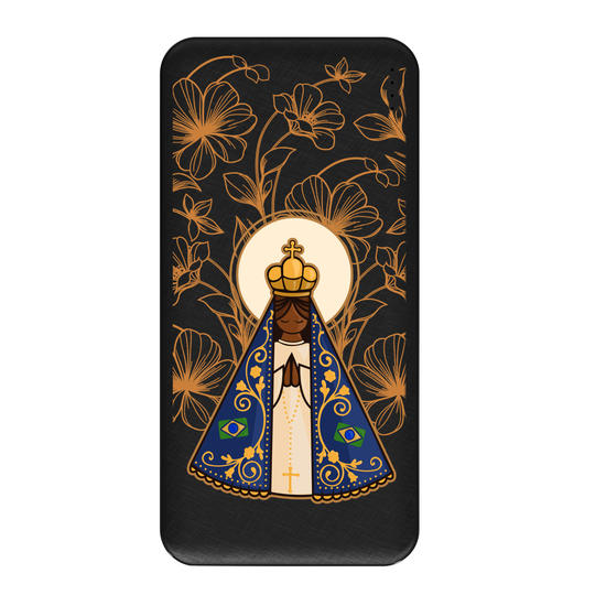 Carregador Portátil Fast Charge - Mãe Aparecida