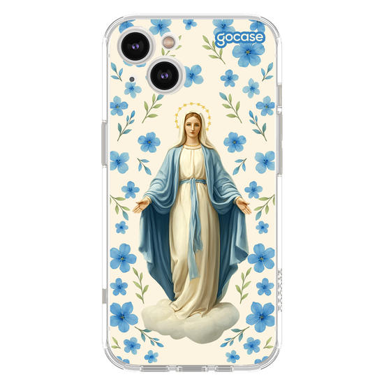 Mãe Maria - Blue Flowers