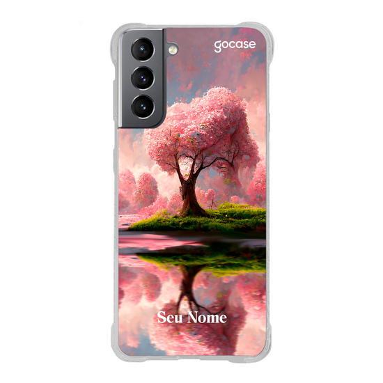 Capinha para celular Magical Tree Sakura