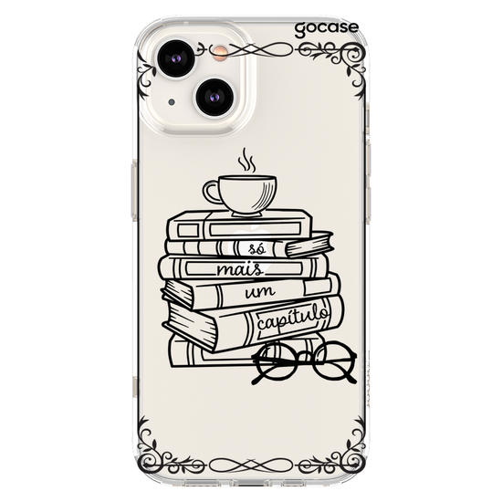 Capinha para celular  Booklover - Mais Um Capítulo Line Art
