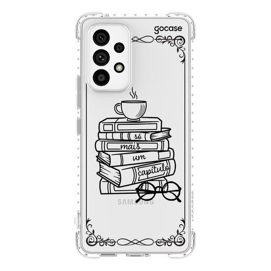 Capinha para celular  Booklover - Mais Um Capítulo Line Art