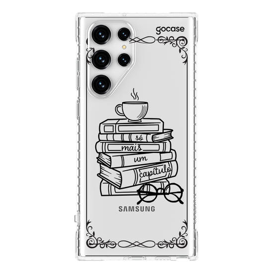 Capinha para celular  Booklover - Mais Um Capítulo Line Art