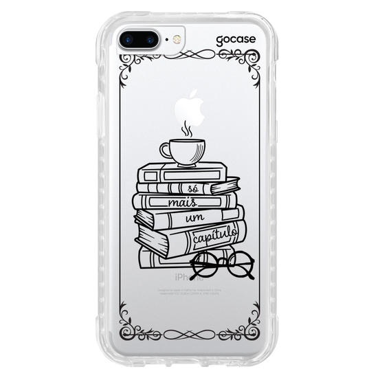 Capinha para celular  Booklover - Mais Um Capítulo Line Art Capinha para celular  Booklover - Mais Um Capítulo Line Art
