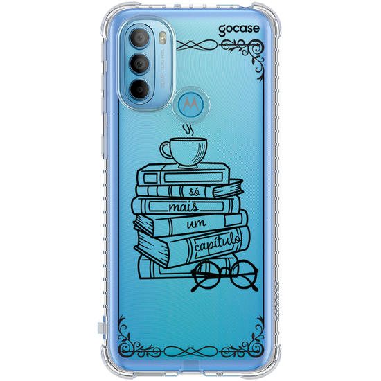 Capinha para celular  Booklover - Mais Um Capítulo Line Art