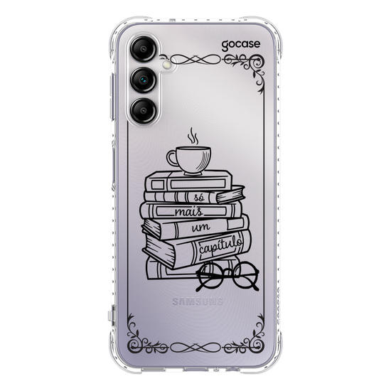 Capinha para celular  Booklover - Mais Um Capítulo Line Art