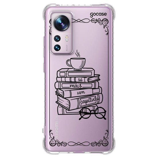 Capinha para celular  Booklover - Mais Um Capítulo Line Art