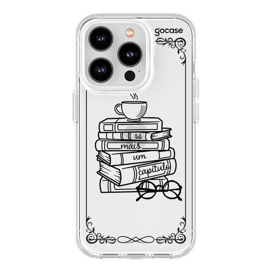Capinha para celular  Booklover - Mais Um Capítulo Line Art