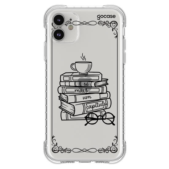 Capinha para celular  Booklover - Mais Um Capítulo Line Art