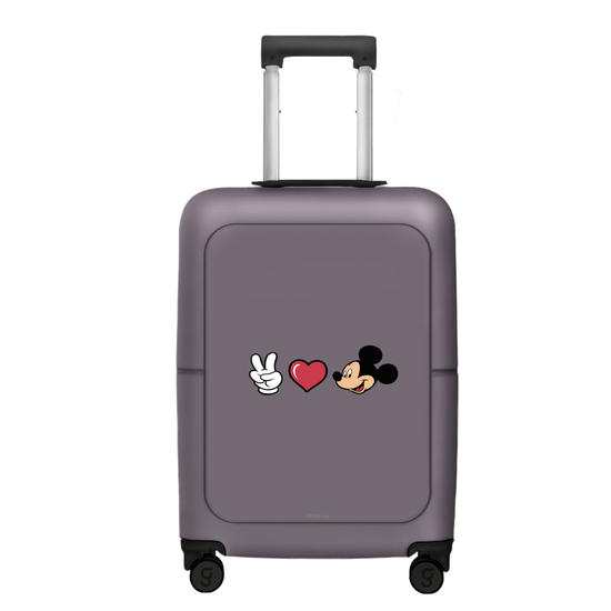 Mala de Bordo Voyage - Peace, Love and Mickey
