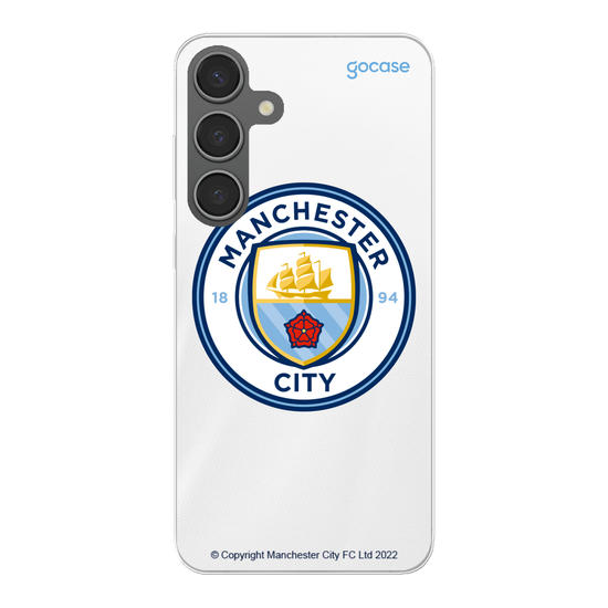 Manchester City - White Phone Case