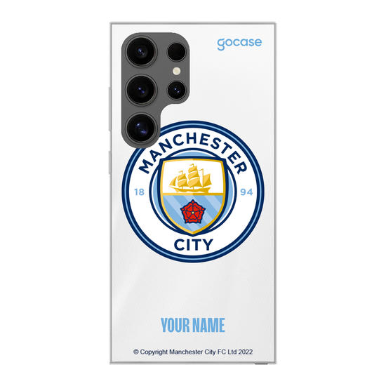 Manchester City - White Phone Case