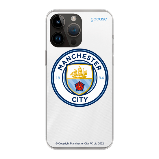 Manchester City - White Phone Case