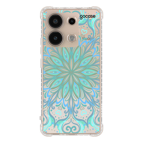 Capinha para celular Mandala Oceano