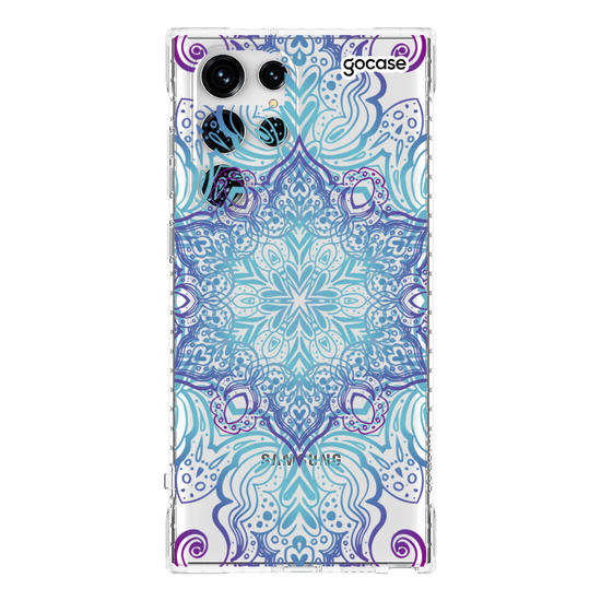 Capinha para celular Mandala Flor