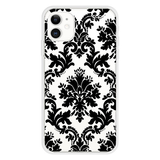 Mandala Black Flower Phone Case