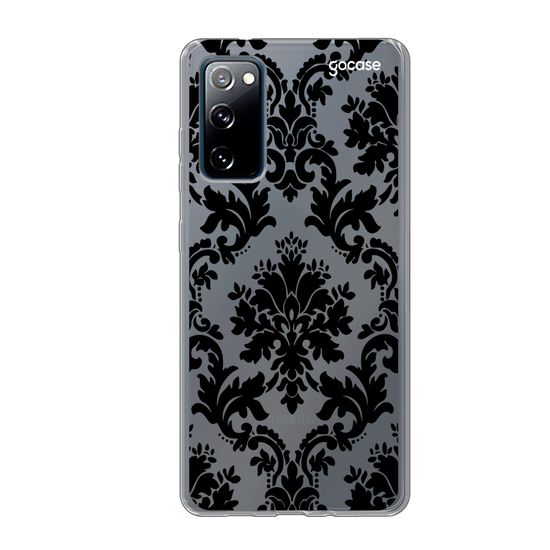 Mandala Black Flower Phone Case