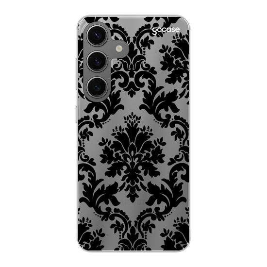 Mandala Black Flower Phone Case