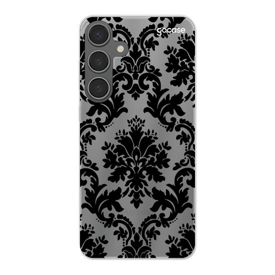 Mandala Black Flower Phone Case