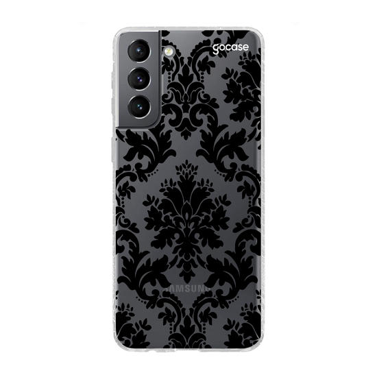 Cover Mandala Black Flower