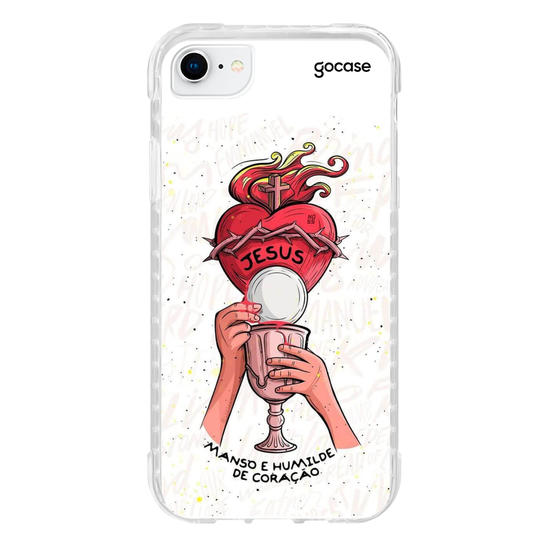Capinha para celular Manso e Humilde de Coração