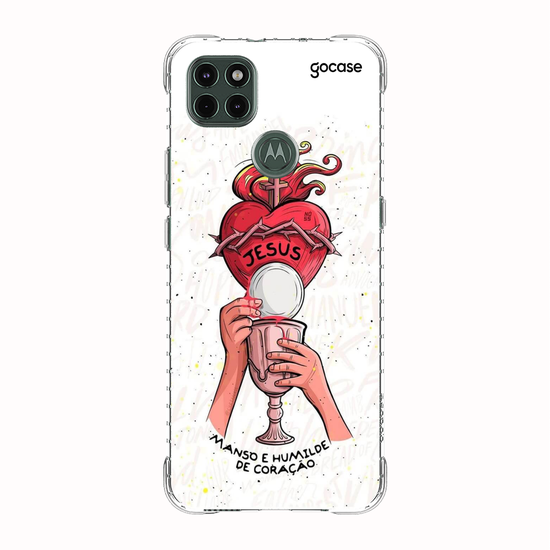 Capinha para celular Manso e Humilde de Coração