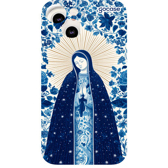 Capinha para celular  Virgem Maria - Manto das Estrelas